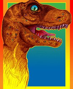 Pop Art Dinosaur 3