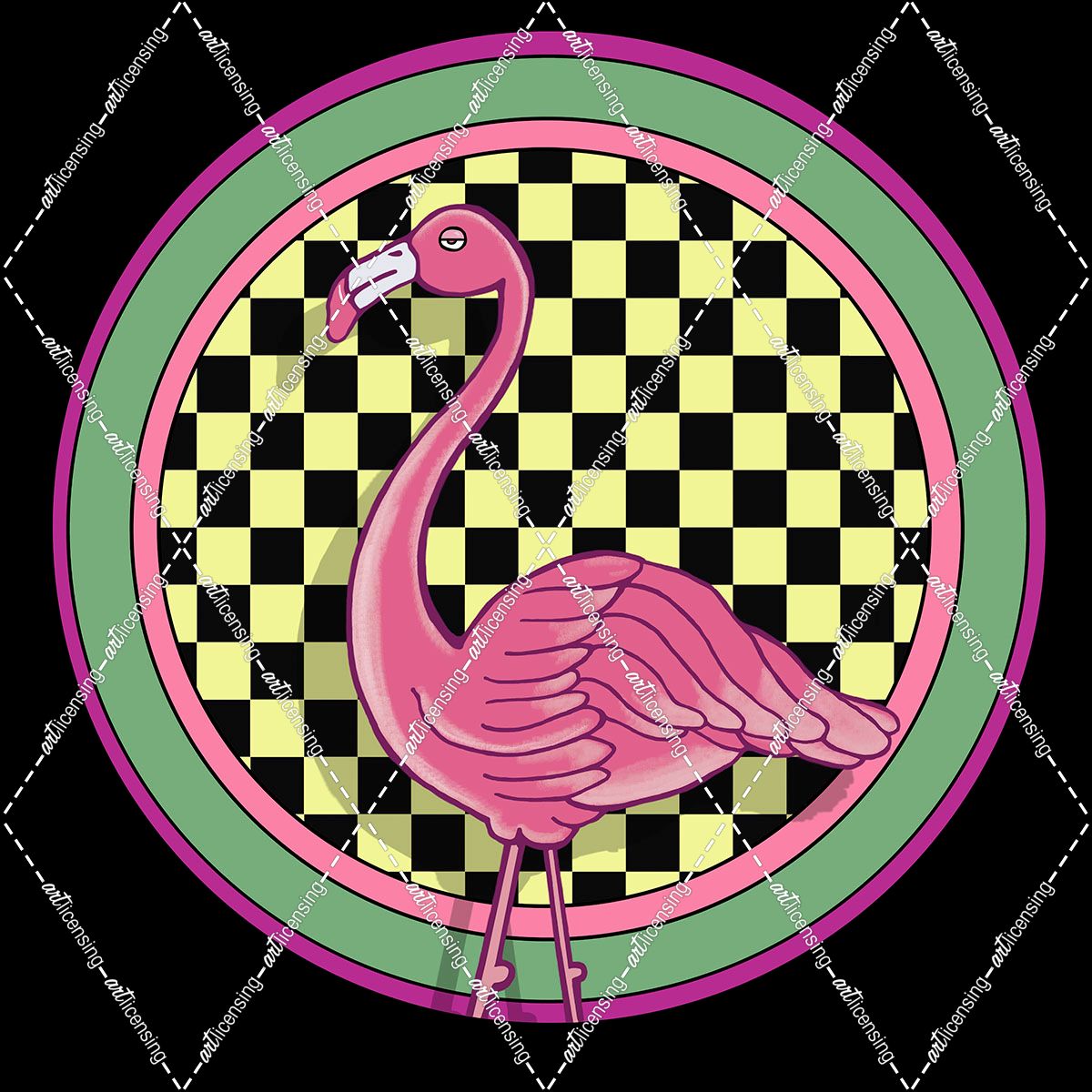 Pop-Art_flamingo