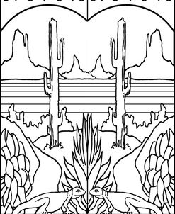 Desert Lineart