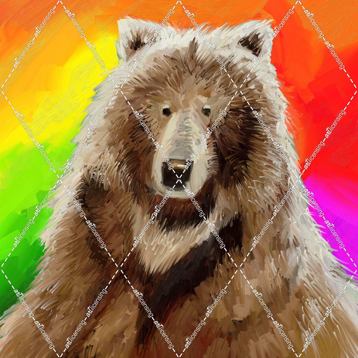 Pop Art Bear 1216