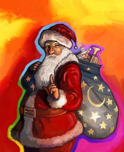 Pop Art Santa