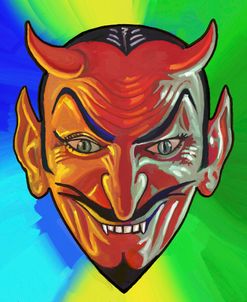 Pop-Art-Devil-Face
