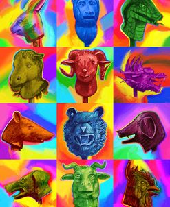 Chinese Zodiac Pop Art