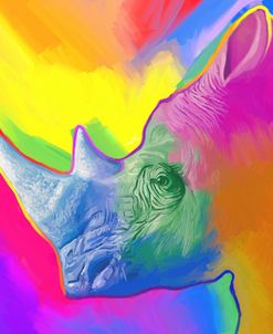 Rhino Pop Art