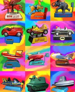 Pop-Art-Kiddie-Rides