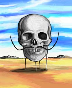 Dali Skull Landscape