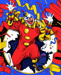 Pop Art Clown 3