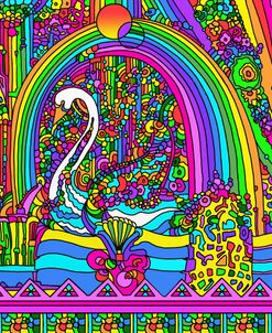 Swan Rainbow