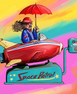 Hippie Space Patrol Kiddie Rocket Ride
