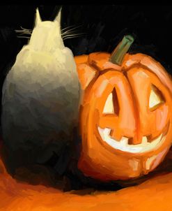 Halloween Cat Pumpkin