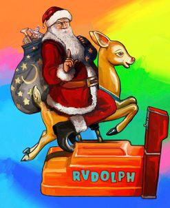 Santa Rudolph_Kiddie Ride