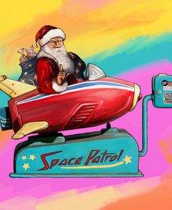 Santa Space Partol Kiddie Rocket