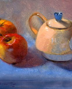 Apples with Teapot