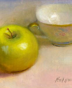 Apple with Teacup