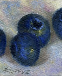 Three Blueberries