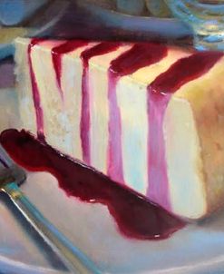 Cheesecake with Cherry Sauce