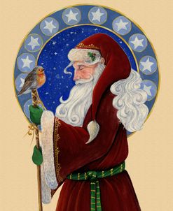 Santa with Robin