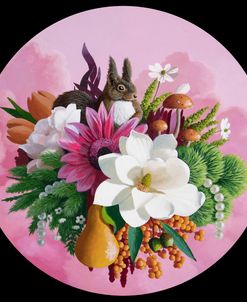 Dark Squirrel Flower Cloud Pink Mama