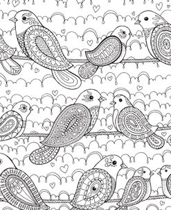 Little Paisley Birdies