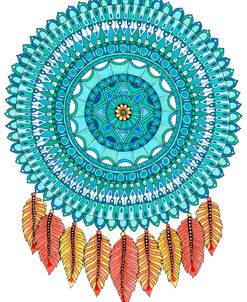 Mandalafeather Dreamcatcher