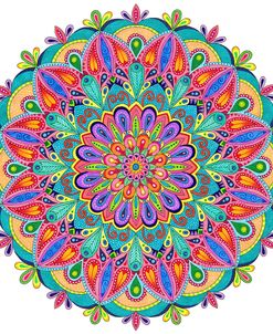 Exotic Bloom Mandala