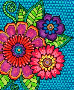 Bright Bold Blooms 1