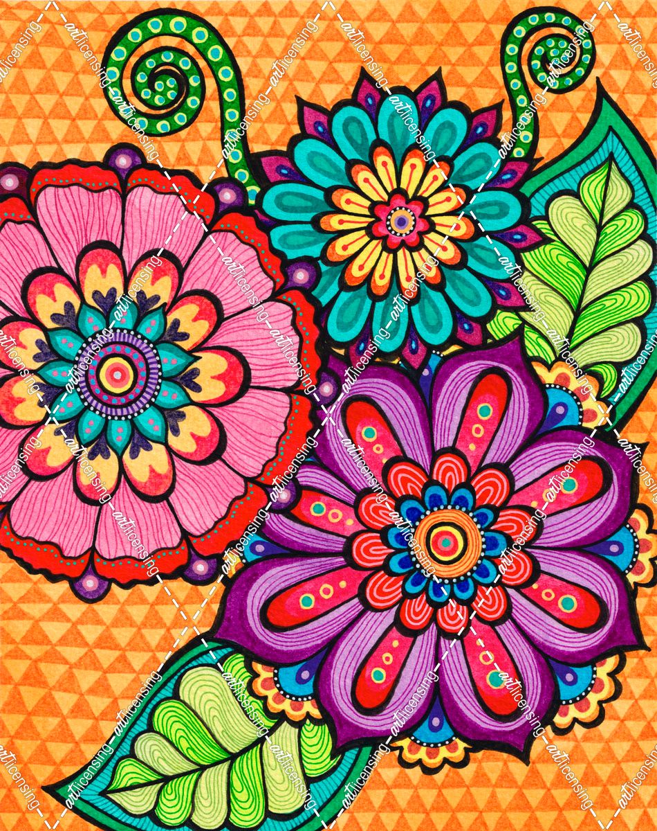 Bright Bold Blooms 6