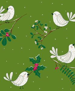 Birds And Berries Tile