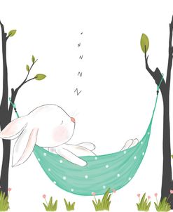 Cute Sleeping Bunny