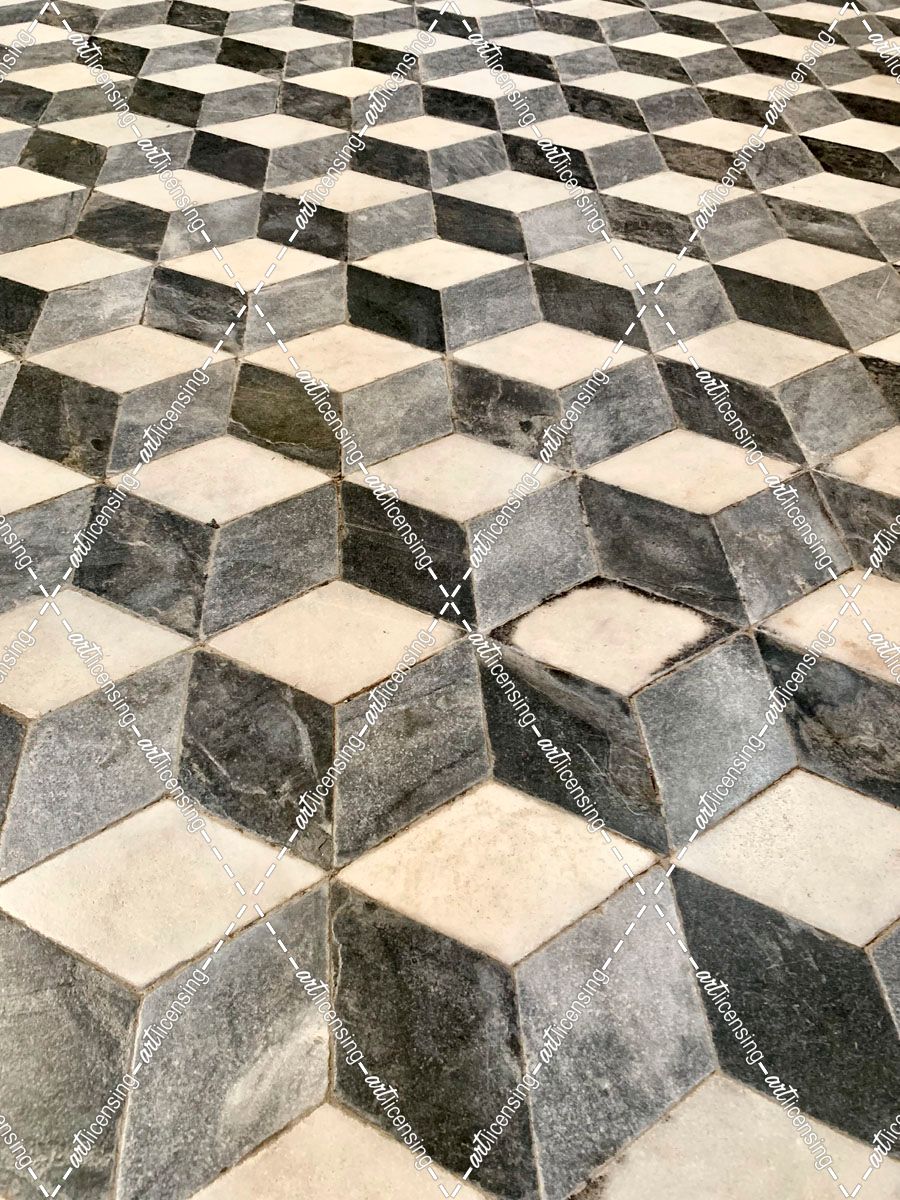 Tiled Floor of Certosa Pontignano