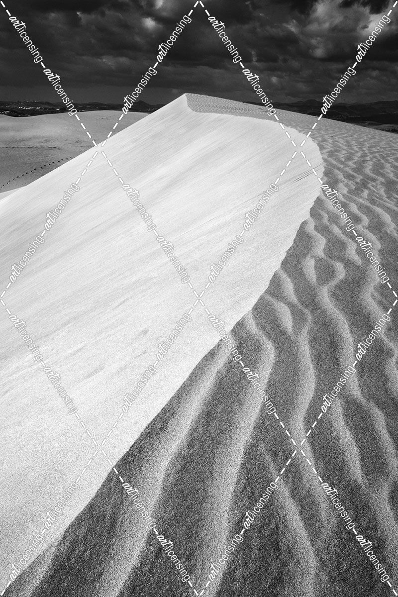 Sand Wind and Light No 3 BW