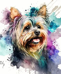 Yorkshire Terrier Watercolor Wonder