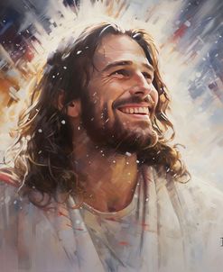 Serene Smile of Jesus