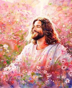 Christ Among Flowers