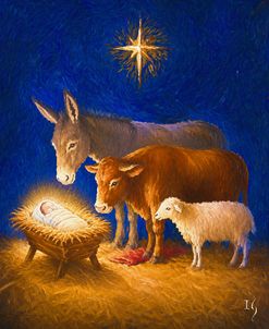 Christmas Eve In The Stable