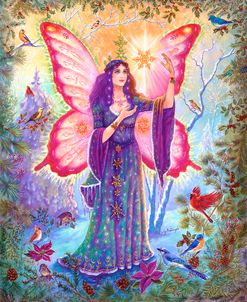 Woman Winter Fairy