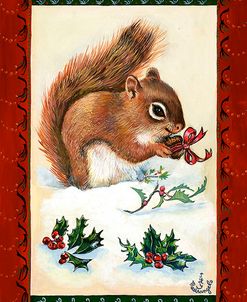 A Squirrel’s Christmas Gift