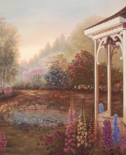 Gazebo With Foxgloves