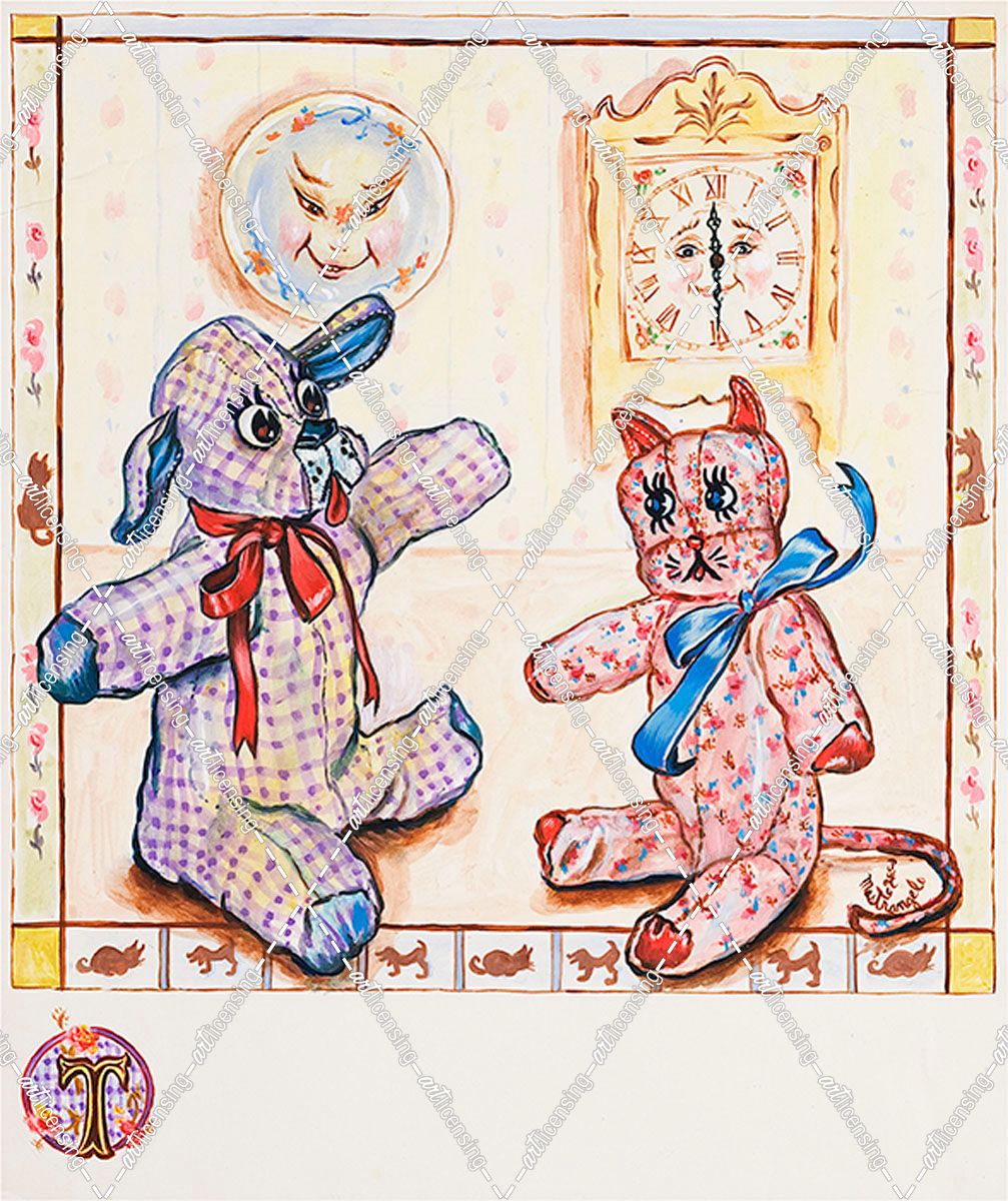 Gingham Dog And Calico Cat
