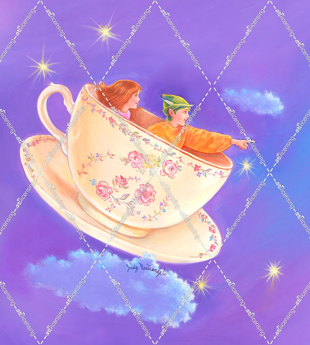 Flying Cup And Saucer