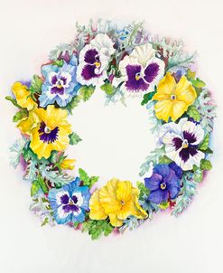 Pansy Wreath