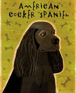 American Cocker Spaniel (black)