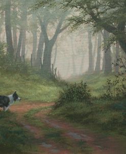 C1012 (L) Border Collie Landscape