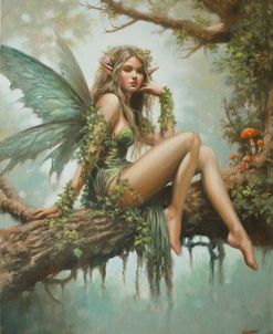 F2753d Faerie In Tree