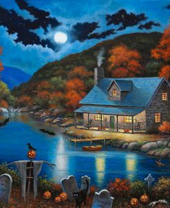 Cabin on Halloween Lake