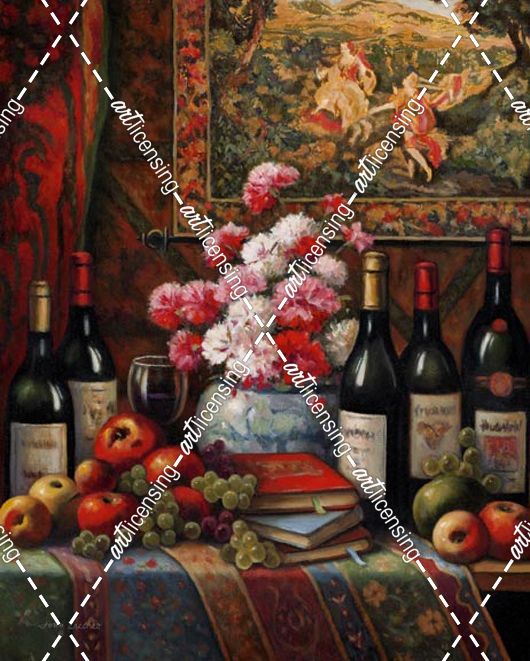 Wine And Floral 4