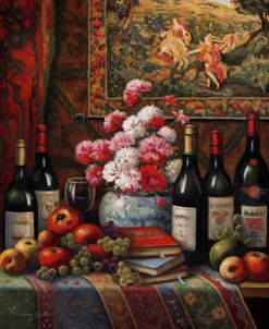 Wine And Floral 4