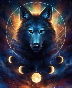 Dream Catcher Wolf