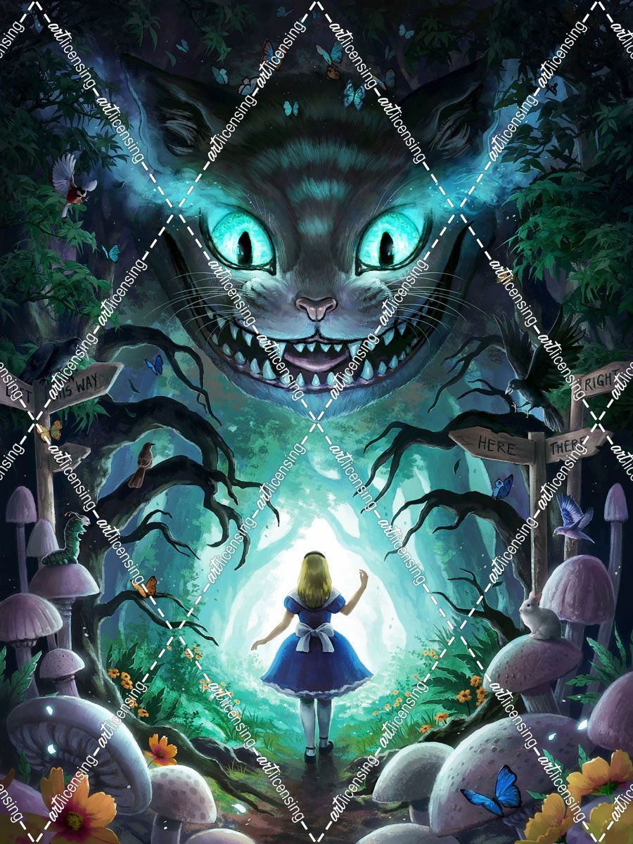 Alice Entering Wonderland