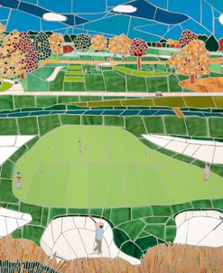 Portrait of the 5th Hole at Philadelphia Cricket Club